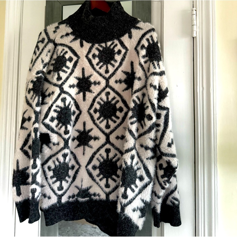 Simply Couture Mock Neck Sweater
